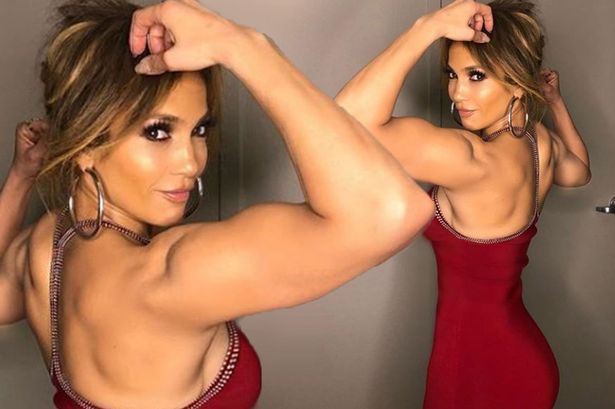 Jennifer Lopez shocks as she shows off bulging biceps she's earned through  tough Las Vegas residency - Mirror Online